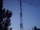 K7XC - Main Tower. 50 Mhz - 6 ele K7XC HB on 30' Boom at 39'. 144 Mhz - M2 18XXX on 33' Boom at 41'. 222 Mhz - M2 7WL on 31' Boom at 43'. 432 Mhz - 9WL K1FO on 27' Boom at 45'.