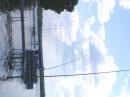 K0AAA putting the finishing touches on a 140' Cobra dipole out in the lake
