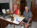 Lyle, WB0MHH, and Alton, K5ZRF, are enjoying SSB in the wee hours of the morning. This was Lyle's first Field day.