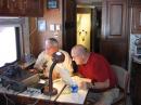 Jerry, KD7HKU, and Gene, AC5UG, operating SSB. This was Jerry's first Field Day.