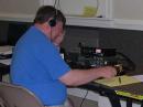 Don -- W4ZYT hard at it making CW contacts
