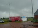 Power and our VHF/UHF tower were provided by the City of Norwalk FD. The generator ran continuously for the entire 24 hour FD operation.