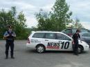 Support from local police service was excellent. Constables provided security and general public information for the entire period. Special thanks to all those of the City of Greater Sudbury police force for the enormous support!!