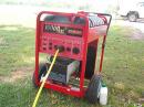 Generator power from the 10KW Generac.