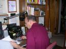 ARRL life member Vince Biancomano operating Field Day