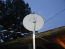Jim, KG4WOJ, started a thoughtful debate on the other uses of a Direct TV antenna dish.  Made several UHF contacts.