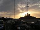 .. and looking to the West from Mt. Soledad in La Jolla, Ca at Sunset .. a perfect and fitting end to a great day !