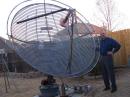 2.7 m 0.34f/d Dish for 13cm