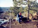 QRP operating from Mt Herman (DM79)