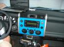 Mobile ham shack with Kenwood TS480.