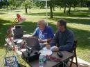 Dan N1ZZ and Richard KG1W operating the 40M station