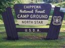 Sign at Entrance to Camp Ground