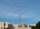 The antennas used during the contest