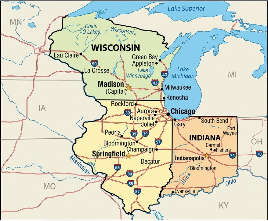 ARRL Divisions - Central