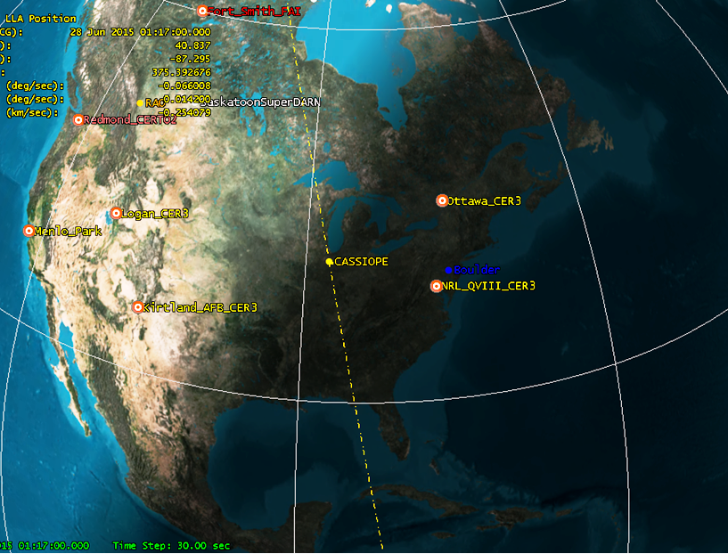 Researchers Decode CASSIOPE Satellite Field Day Fly-Over Experiment Results