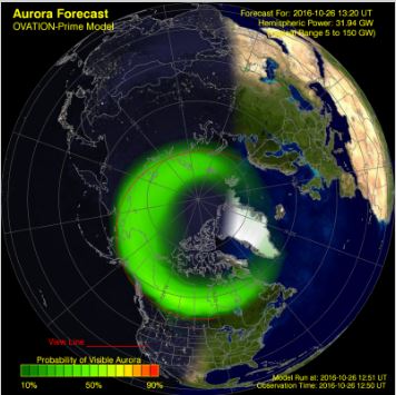 Geomagnetic Storm Peaks at G3 (Strong) Level