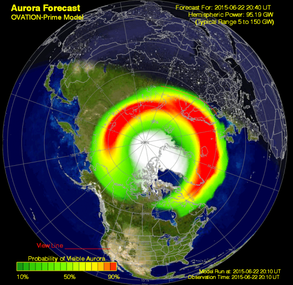 Geomagnetic Storming Reaches Severe Level