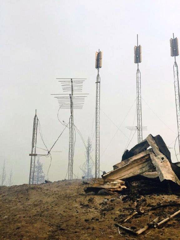 Amateur Repeaters Fall Victim to Washington Wildfires