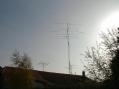 The antenna construction is a fritzel FB-DX-660 6 element yagi with rotary dipol for 40m included.