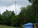 Another pic of our field day antenna farm.