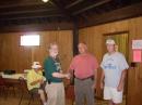 Ben Melvin, KM4C - EC Johnny Hutchins - County Commisioner Chip Workman, N4SOC AEC