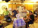 Some of the Rovers and Bunkhouse Operators that came by for Friday Night's Dinner:  W9FZ, KA0KCI,K0IFR, ND5I, KD0EZV