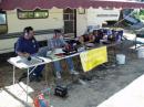 Field Day Radio crew from the left KG6SVF Dave, WB6NVB Charles, AB6WN Mike, and KG6EFD Bev.

